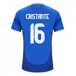 Itálie Bryan Cristante #16 Domácí Dres ME 2024 Krátký Rukáv